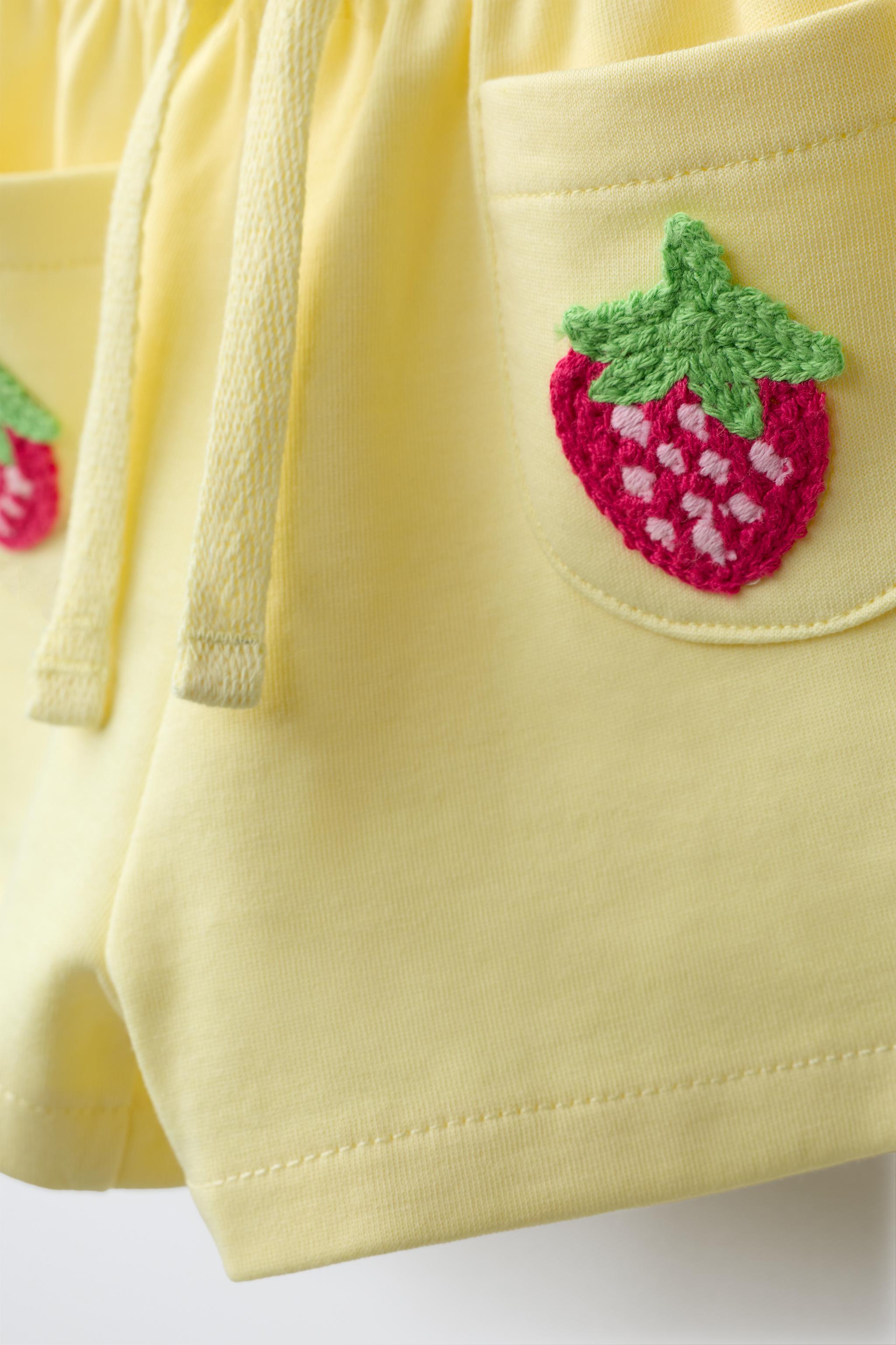 BERMUDA INTERLOCK FRUITS POINT CROCHET
